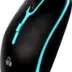 Powertech wired optical mouse 3D Black / Cyan