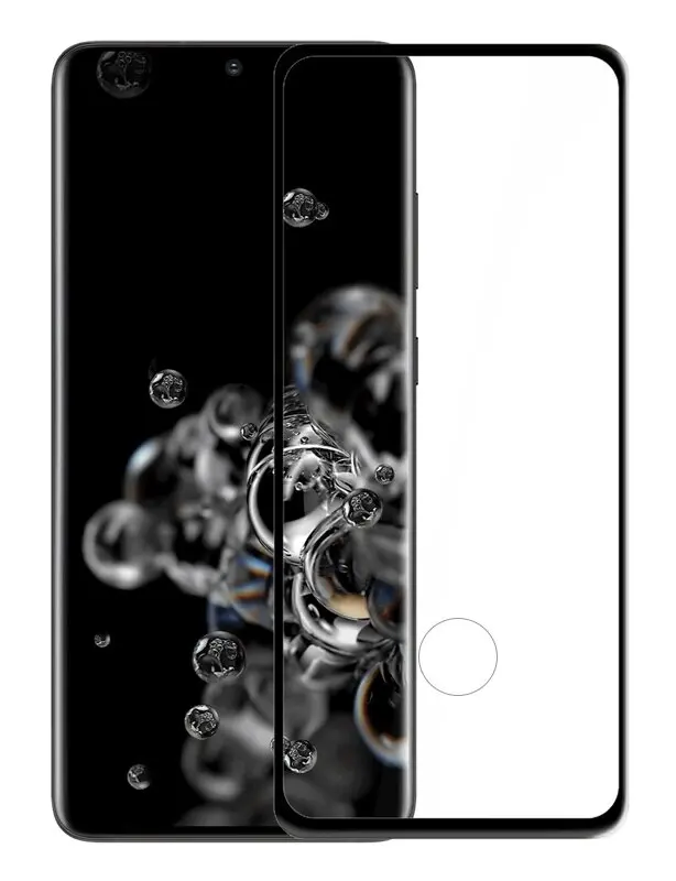 Προστατευτικά Οθόνης Tempered Glass 5D, Full Glue, Samsung Galaxy S20 Ultra, μαύρο