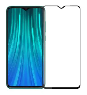 Προστατευτικά Οθόνης Tempered Glass 5D, Full Glue, Xiaomi Redmi Note 8 Pro, μαύρο