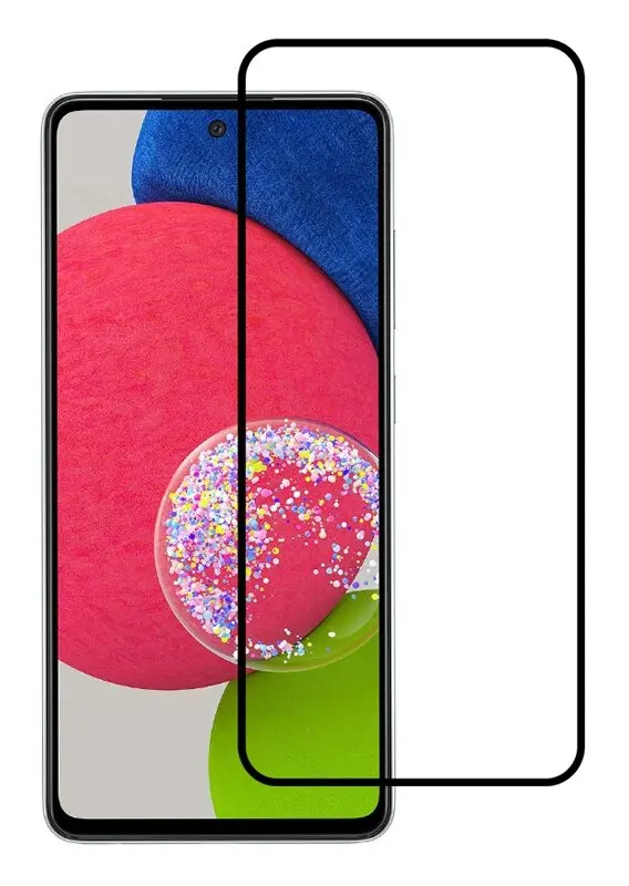 Προστατευτικά Οθόνης tempered glass 5D TGC-0572, Samsung A52s 5G, full glue, μαύρο