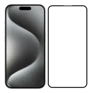 Προστατευτικά Οθόνης tempered glass 5D TGC-0660 για iPhone 15 Pro Max, full glue