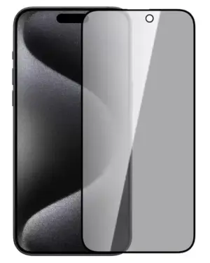 Προστατευτικά Οθόνης tempered glass Guardian Full Coverage 2.5D για iPhone 15 Pro Max