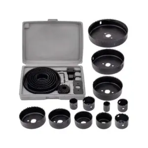 Quality Tools Σετ Ποτηροτρύπανων Ξύλου 16 Τεμ. σε Κασέτα