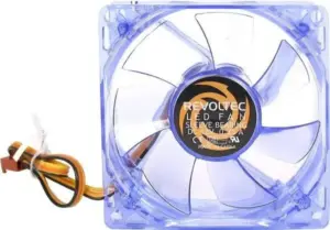 Revoltec LED Fan 80mm Blue