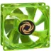 Revoltec LED Fan 80mm Green