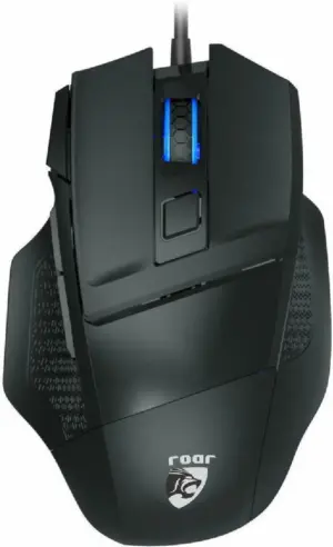 Roar Ενσύρματο Gaming Ποντίκι Rr-0011 Οπτικό 4800DPI 7 Πλήκτρα Μαύρο