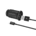 Rockrose Φορτιστής Αυτοκινήτου Ranger P2 με Καλώδιο 2x Usb 12w Μαύρο