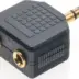 ROHS Adaptor EA2047 3.5 Stereo - 2x3.5 Stereo Θηλ. MPE