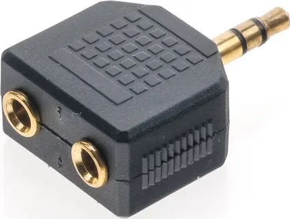ROHS Adaptor EA2047 3.5 Stereo - 2x3.5 Stereo Θηλ. MPE