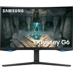 Samsung Odyssey G6 VA HDR Curved Gaming Monitor 27" QHD 2560x1440, 240Hz με Χρόνο Απόκρισης 1ms GTG