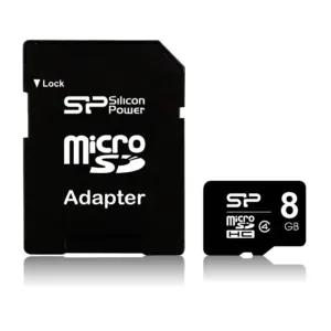 Silicon Power Micro Sd hc / 8gb / Cl 4 Wa