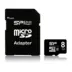 Silicon Power Micro Sd hc / 8gb / Cl 4 Wa