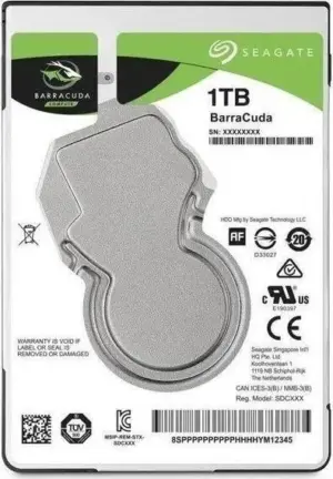 Σκληρός δίσκος 2.5' Seagate BarraCuda 1TB Sata Bulk