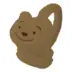 Soft Plush Warmer Earmuff Bear Brown
