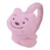 Soft Plush Warmer Earmuff Bear Pink