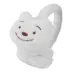 Soft Plush Warmer Earmuff Bear White