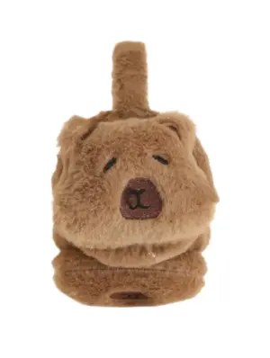 Soft Plush Warmer Earmuff Capybara Happy