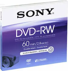 Sony Επανεγγράψιμο DVD-R 8cm 60min
