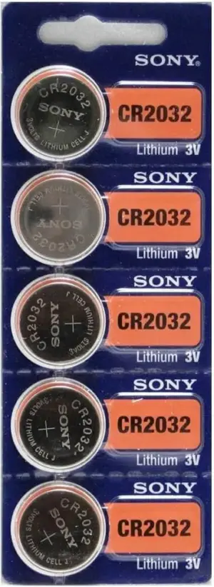 Sony Μπαταρίες Λιθίου Cr2032 3v 5 Τεμ