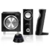 Speakers Set 2,1 Wired Remote Con/ler Mediatech 21w Rms