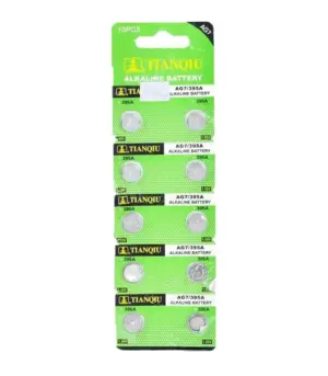 Tianqiu Μπαταρία Αλκαλική Λιθίου 1.55V - AG7 / 395A