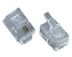 Τηλεφωνικό Φις 6P4C YH6-604 (SS320) CZT Rohs *(x100τεμ.)