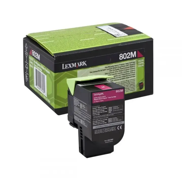 Toner Lexmark CX310/CX410/CX510 Low Magenta - 80C20M0 orig. 1.000 Σελ.