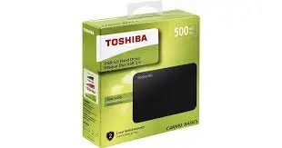 Toshiba Εξωτερικός Σκληρός Δίσκος Canvio Basics 2018 500gb Usb 3.0 Black