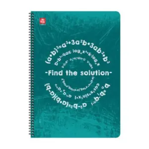 Trendy Τετράδιο Σπιράλ Β5 3 θεμάτων Find The Solution
