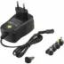 Τροφοδοτικό 1000mA με Περιστροφικό Διακόπτη (Rotary Switch) και 4 Αντάπτορες (Tips) 12V-24V
