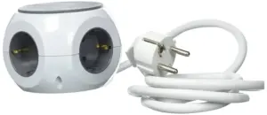 Unitex Multiprise Plug In 3EB-IEC to Schuko Soc