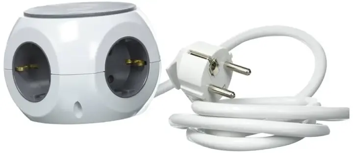 Unitex Multiprise Plug In 3EB-IEC to Schuko Soc
