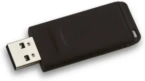 Usb 2.0 Flash Disk 16GB Black Verbatim Slider #98696