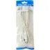 Value Line Καλώδιο Tv Antenna 1.5m Koaxial Λευκό