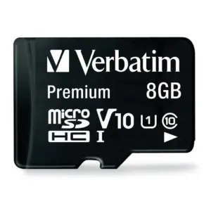 Verbatim Premium Micro SDHC 8GB Class 10/UHS-I με Adapter Lifetime Limited