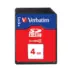 Verbatim SD 4GB Class 4 Retail Pack