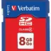 Verbatim SD 8GB Class 4 Retail Pack