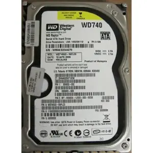 Western Digital Raptor SATA 74GB/4,6MS/3,5''/10000/16MB CA