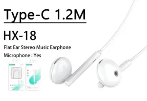 Xipin Flat Ear Ενσύρματα Στερεοφωνικά Ακουστικά Ψείρες, λευκά