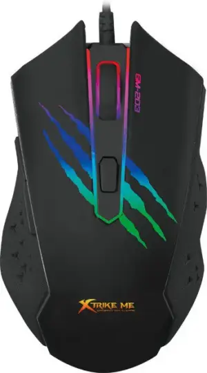 Xtrike Me RGB Gaming Ποντίκι Μαύρο